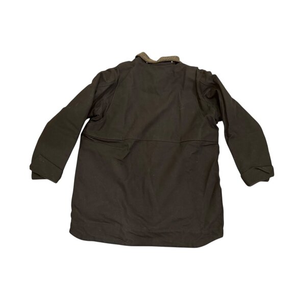 Carhartt Full Swing Chore Coat Black Sherpa-Lined Jacket Men’s XL Tall Workwear - Picture 3 of 9